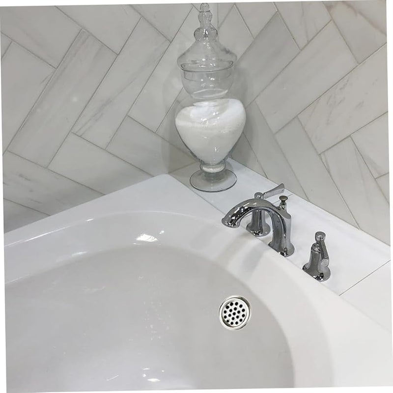 Artibetter 10 Pack Washing Basin Overflow Drain Cover Rings Bathroom Sink Hole Accessories - Image 3